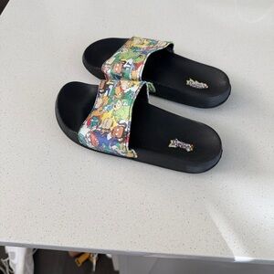 Colorful Cartoon Slide Sandals